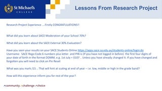 Project Sece Student SATAC Pathways Presentation | PPTX