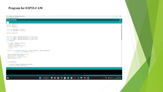 Program for ESP32-CAM
 