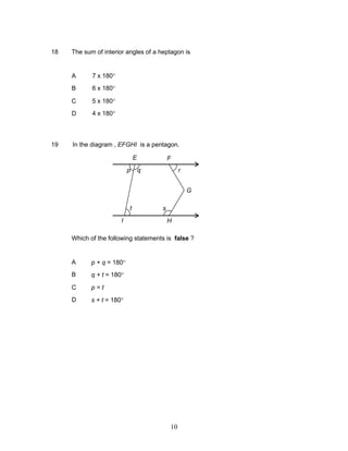 modoule 2 PMR polygons III