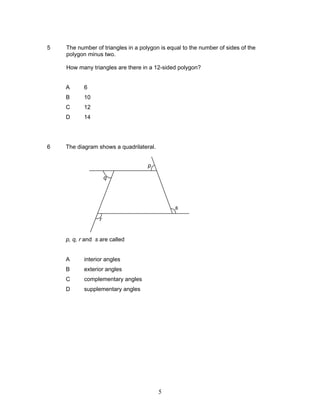 modoule 2 PMR polygons III