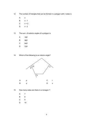 modoule 2 PMR polygons III