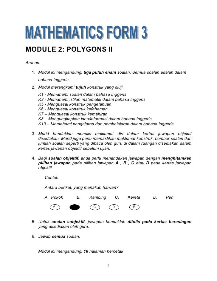 Soalan Ujian Diagnostik Bahasa Inggeris Tahun 6 - Malacca a