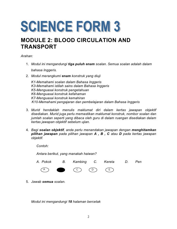 Module 2 Blood Circulations Pmr