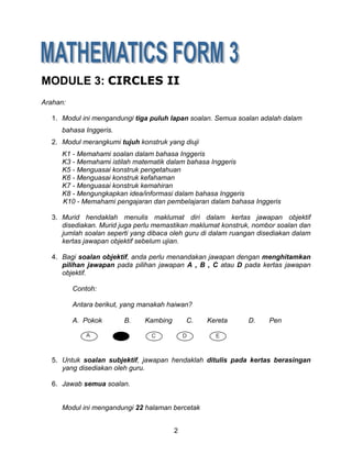 Module 3 circle 2