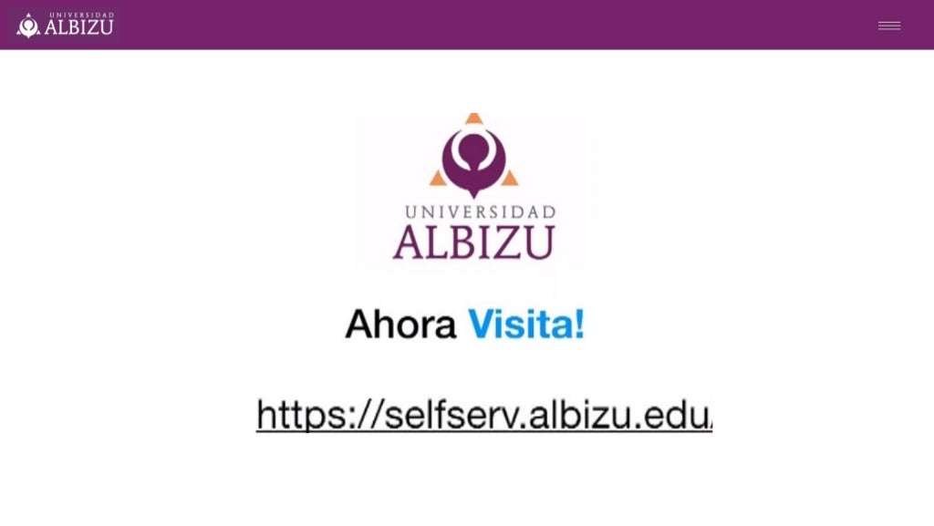 Student Self Service Albizu San Juan Student Self Service Albizu San Juan