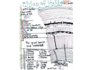 Students Map and Illustrate Dante's Inferno