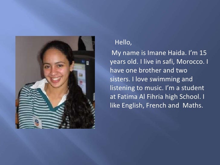 Students Introductions