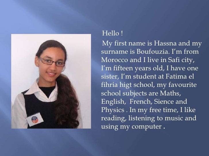 Students Introductions