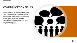 Seven Student Skills for Successful Online Learning | PPTX