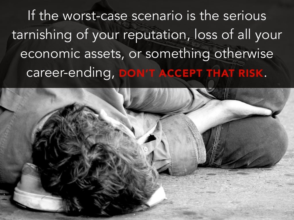 If the worstcase scenario is