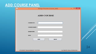 Students management system | PPTX