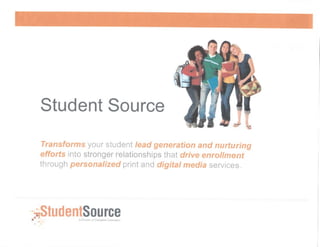 Student Source Product Portfolio Presentation