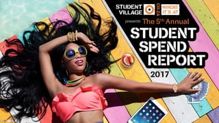 Student Spend Report 2017