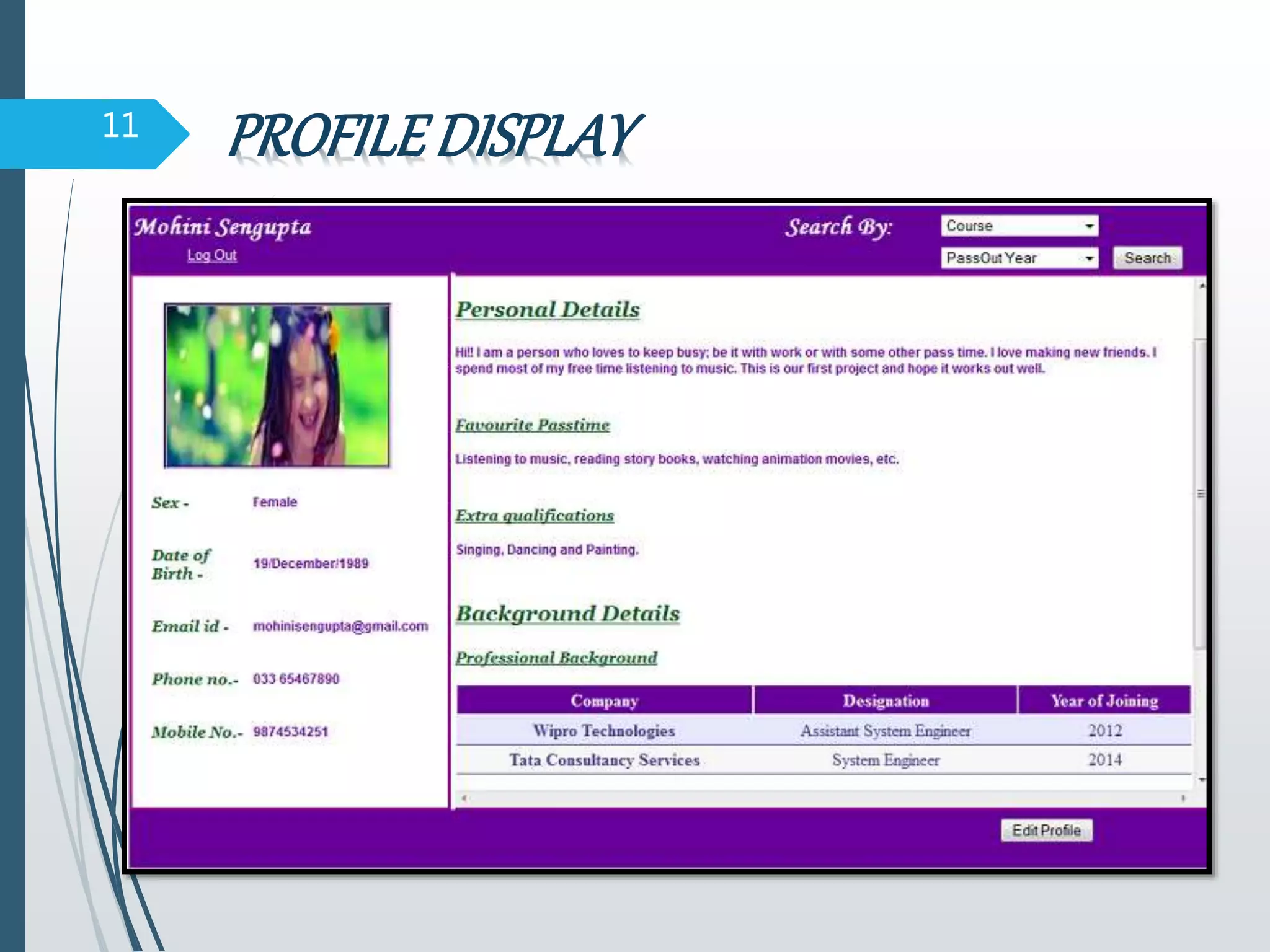 PROFILEDISPLAY11
 