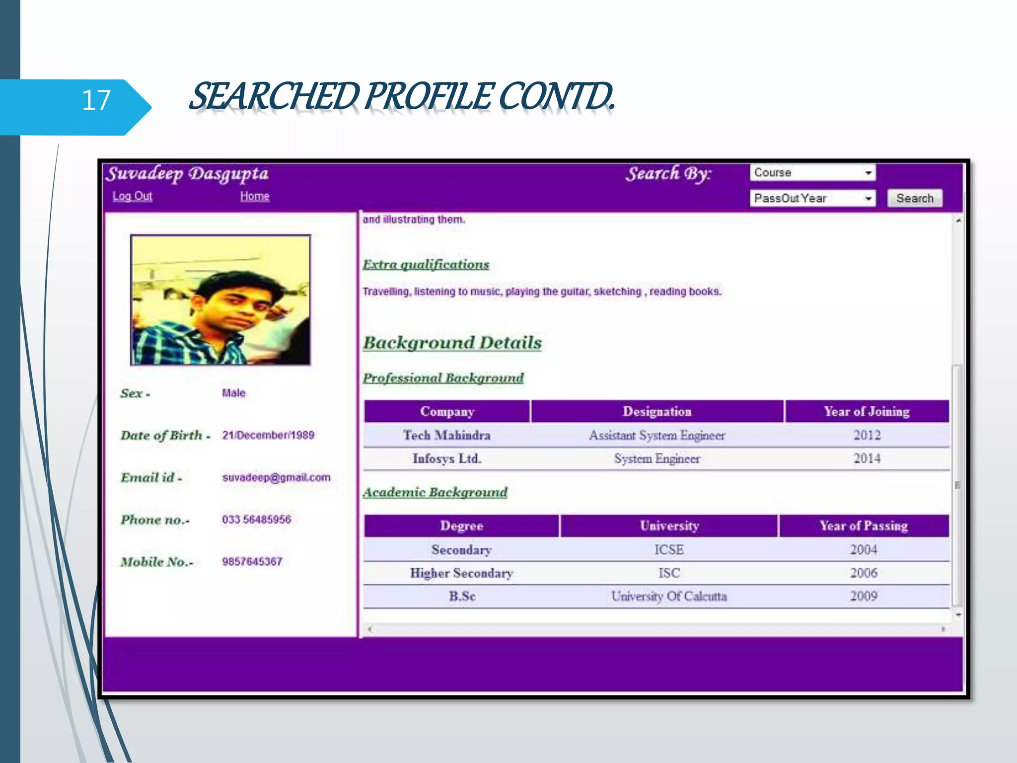 SEARCHEDPROFILECONTD.17
 