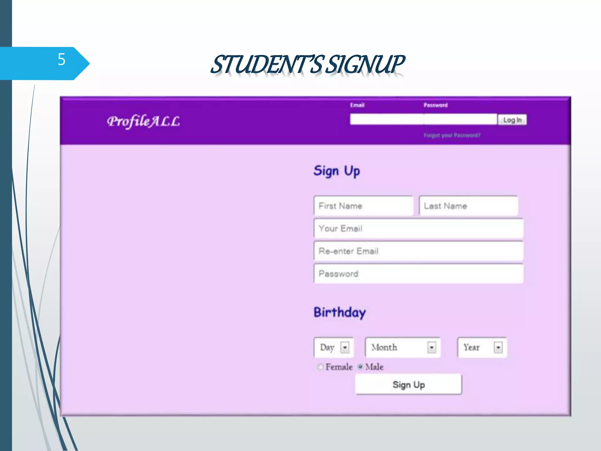 STUDENT’SSIGNUP5
 