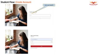Student Flow: Create Account
Enter your Email ID
 