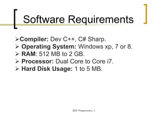 Students report card for C++ project.. | PPTX
