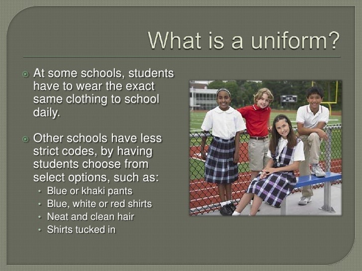 All school should have school uniform essay