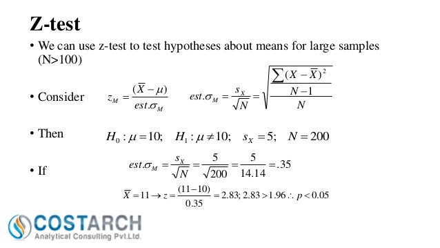 how to do az test