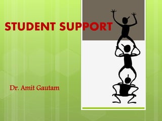 STUDENT SUPPORT
Dr. Amit Gautam
 