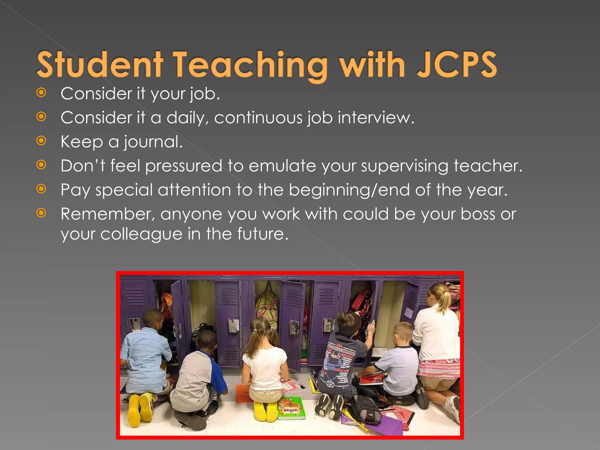 Student Teacher Recruitment Presentation | PPT