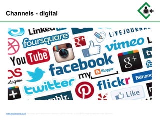Channels - digital
www.musterpoint.co.uk @muster_point MusterPoint Solutions Ltd 2015 VAT No. 211121878 Company Registration No. 08202411
 