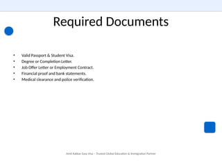 Student Visa to Work Visa: Complete Process Explained | Amit Kakkar ...