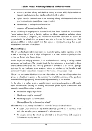 Student voice report | PDF