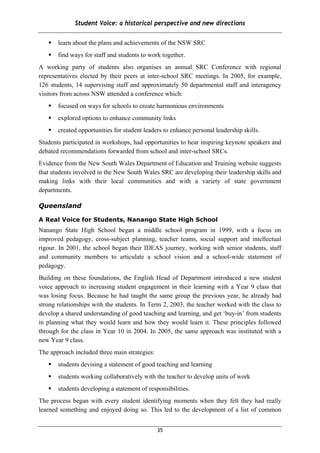 Student voice report | PDF