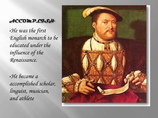 Student work 6 henry viii | PPTX