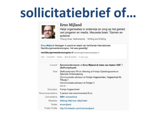 sollicitatiebrief of…
 