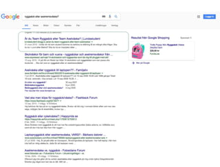 SEO och marknadsföring på webben, exemplet Lunds universitet