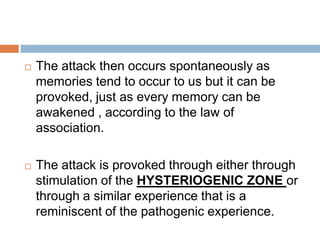 III. “Phases of Hysteria.”Charcot’s schematic description of the “major” hysterical attacks, which in complete shows four phases:1. Epileptoid,2. the Major movements,3. Hallucinatory Phase,4. Concluding delirium.