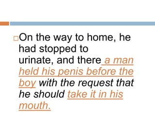 Conditioned AffectsHysteria appear through objectively Conditioned Affects.If an idea comes to the surface which has been connected with a strong affect, it renews itself with a greater or lesser intensity.