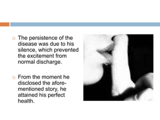 “Affectively Accentuated”This “affectively accentuated” ideas then comes into consciousness clearly and vividly.The force of the affect that a memory can release depends on the time it was exposed to diverse “usurping” influences.Above all, it depends whether or not the affect was reacted upon.ANGER OVER INSULT SILENTLY ENDURED OR RETALIATED