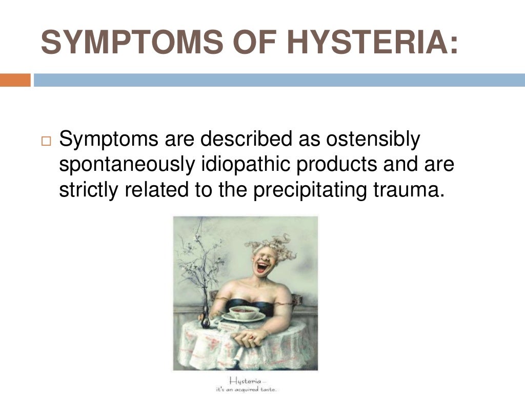 Studies in hysteria complete