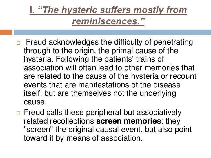 Studies in hysteria complete