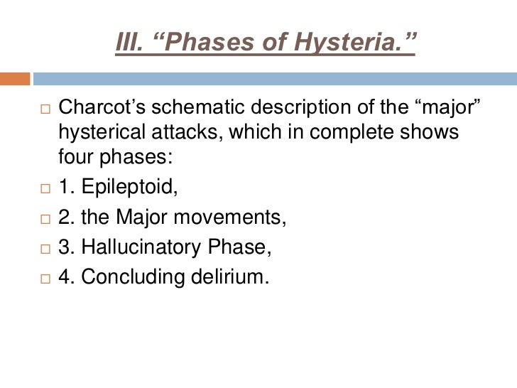 Studies in hysteria complete