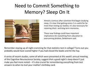 Studies, research papers, & other interesting tid bits