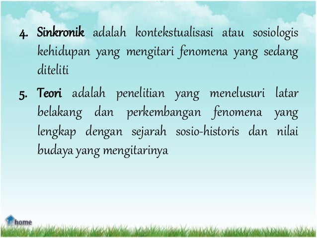 Studi islam dalam pendekatan historis