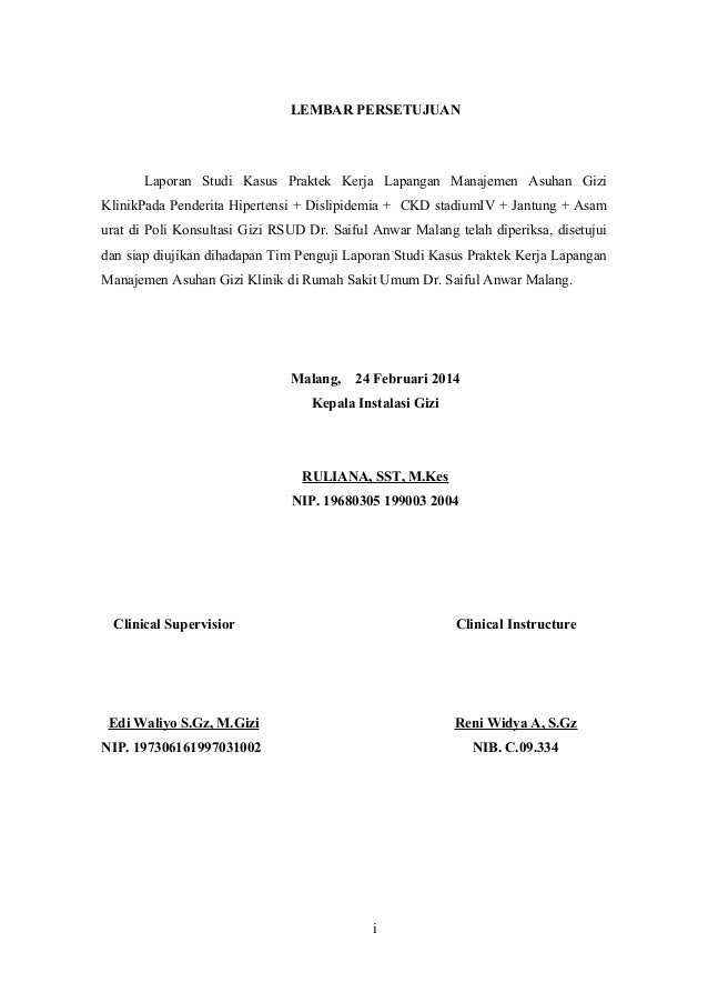 Study Kasus Ht Dislipidemia Ckd Asam Urat Dan Jantung