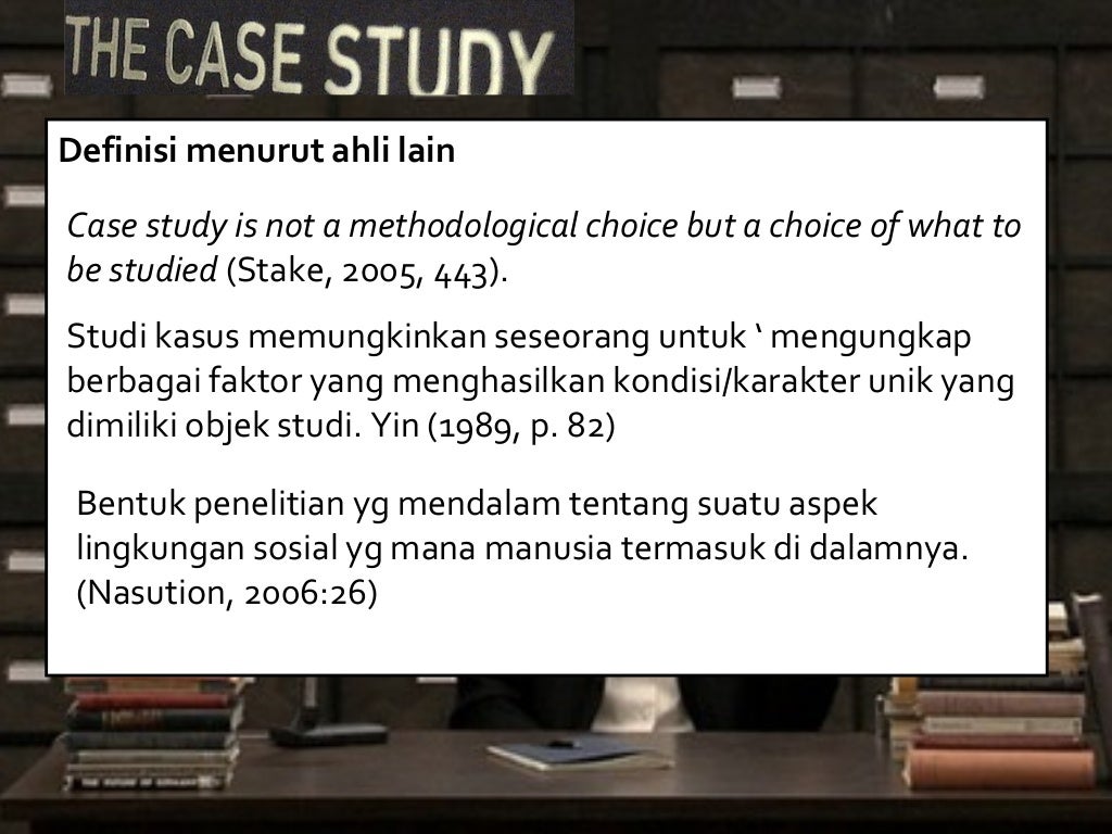 Studi Kasus (Contoh Kasus