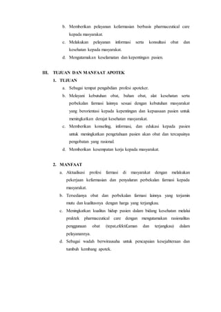 Studi Kelayakan Apotek Mentari Docx