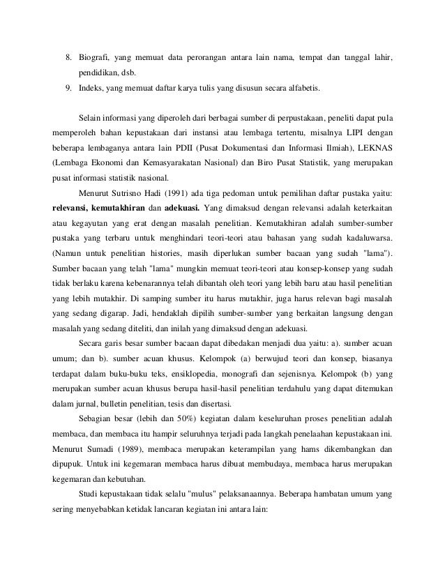 Contoh Metode Penulisan Studi Pustaka Soal Essay