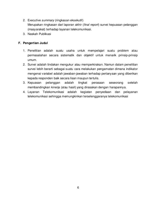 pelanggan mengukur kepuasan 4 cara Studi telekomunikasi layanan 2009