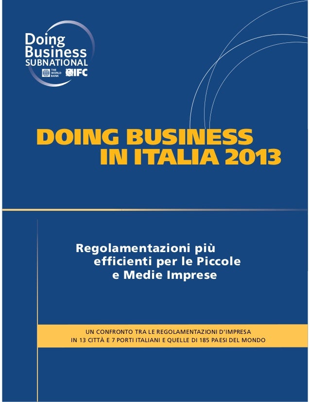 Doing business in italy essay