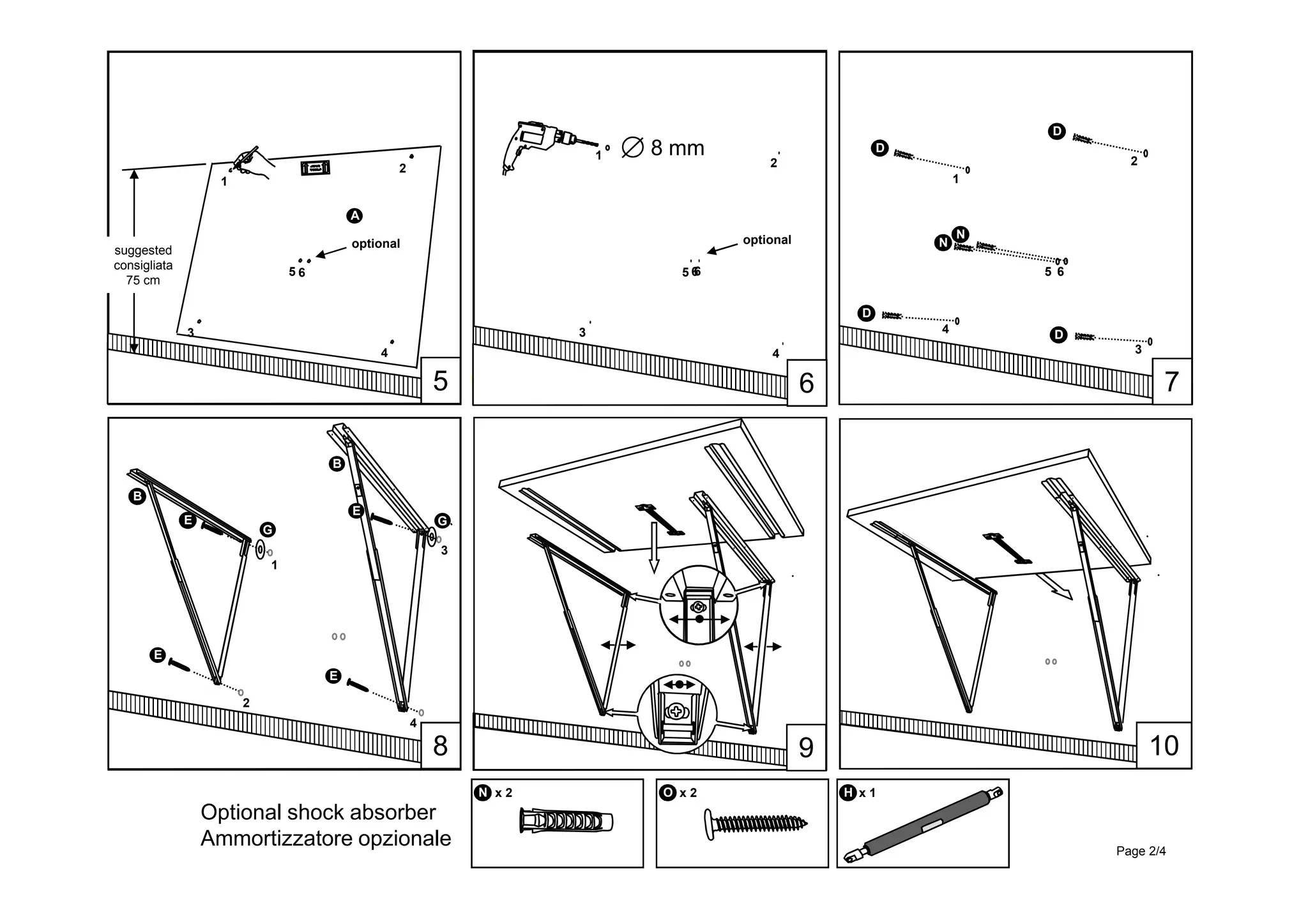 Folding Table Standard - Assembly Instructions Rev. 05 | PDF