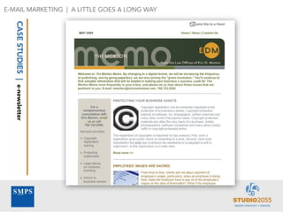 E-Marketing: A Little Goes a Long Way