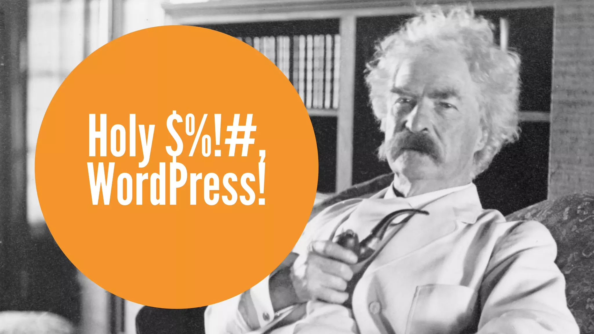 Holy $%!#,
WordPress!
 